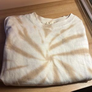 Tye dye brown & white crewneck size S in women’s